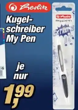 Posten Börse Herlitz Kugelschreiber My Pen Angebot