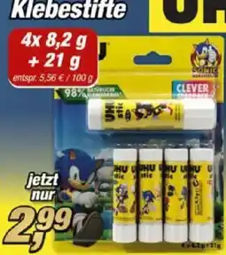 Posten Börse Klebestifte UHU Sonic Angebot