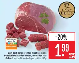 Marktkauf Best Beef Zart gereiftes Rindfleisch Angebot