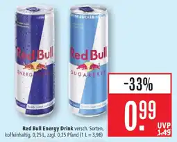 Marktkauf Red Bull Energy Drink Angebot