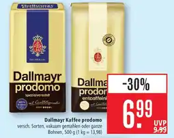 Marktkauf Dallmayr Kaffee prodomo Angebot
