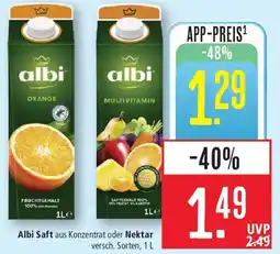 Marktkauf Albi Saft Angebot