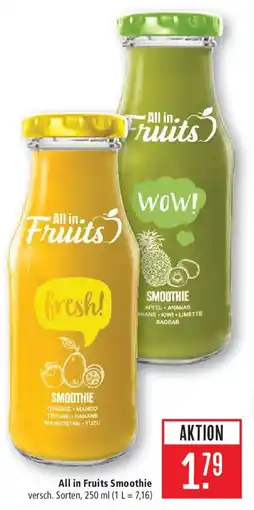 Marktkauf All in Fruits Smoothie Angebot