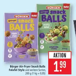 Marktkauf Bürger Air-Fryer Snack Balls Angebot