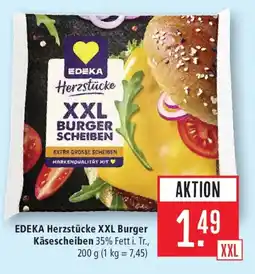 Marktkauf EDEKA Herzstücke XXL Burger Käsescheiben Angebot