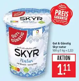 Marktkauf GUTS & GÜNSTIG SKYR Natur Angebot