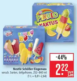 Marktkauf Nestlé Schöller Eisgenuss Angebot