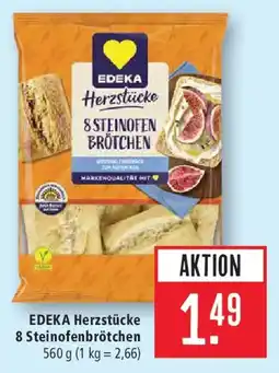 Marktkauf EDEKA Herzstücke 8 Steinofenbrötchen Angebot