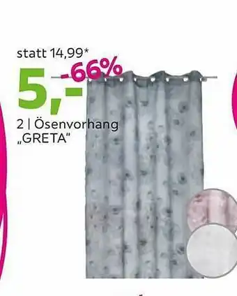 Mömax ösenvorhang „greta” Angebot