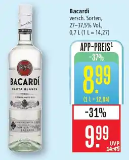 Marktkauf Bacardi Carta Blanca Angebot