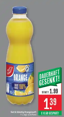 Marktkauf Gut & Günstig Orangensaft Angebot