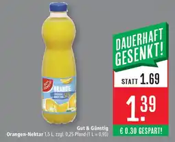 Marktkauf Gut & Günstig Orangen-Nektar Angebot