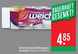 Marktkauf Gut & Günstig Toilettenpapier premium Angebot