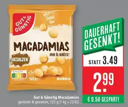Marktkauf Gut & Günstig Macadamias Angebot