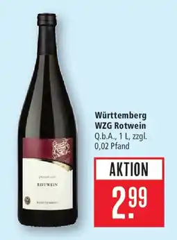 Marktkauf Württemberg WZG Rotwein Angebot