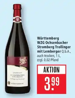 Marktkauf WZG Ochsenbacher Stromberg Trollinger mit Lemberger Angebot
