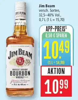 Marktkauf Jim Beam Bourbon Whiskey Angebot