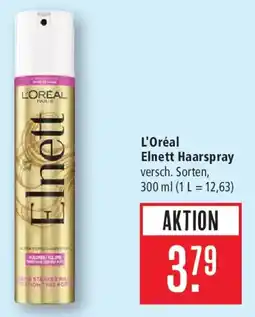 Marktkauf L'Oréal Elnett Haarspray Angebot