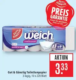 Marktkauf Gut & Günstig Toilettenpapier Angebot
