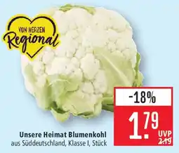 Marktkauf VON HERZEN Regional Unsere Heimat Blumenkohl Angebot