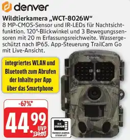 Marktkauf denver Wildtierkamera WCT-8026W Angebot