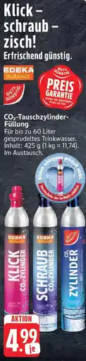 Marktkauf EDEKA Klick-Schraub-Zylinder CO₂-Tauschzylinder-Füllung Angebot