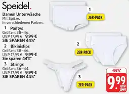 Marktkauf Speidel Damen Unterwäsche Angebot