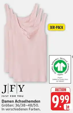 Marktkauf JFY Damen Achselhemden Angebot