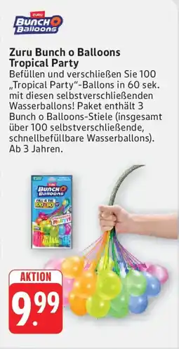 Marktkauf Zuru Bunch o Balloons Tropical Party Angebot