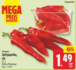NP Discount Ungarn Spitzpaprika, rot Angebot