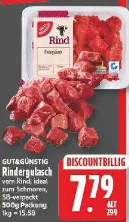 NP Discount Rindergulasch Angebot