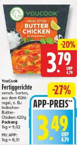 NP Discount YouCook Fertiggerichte Angebot