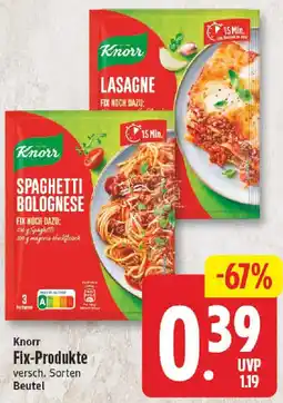 NP Discount Knorr Fix-Produkte Angebot