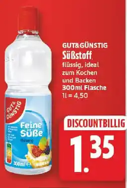 NP Discount GUT&GÜNSTIG Süßstoff Angebot