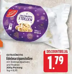 NP Discount GUT&GÜNSTIG Edelmarzipanstollen Angebot