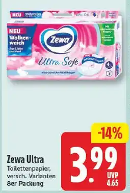 NP Discount Zewa Ultra Toilettenpapier Angebot