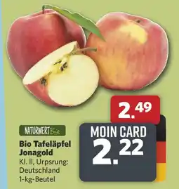 Combi NATURWERT Bio Bio Tafeläpfel Jonagold Angebot