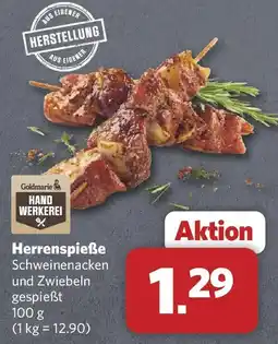 Combi Goldmarie Herrenspieße Angebot