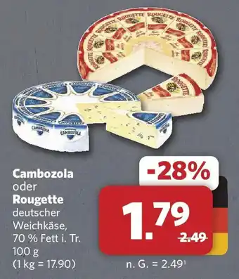 Combi Cambozola oder Rougette Angebot