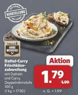 Combi Goldmarie Hand Werkerei Dattel-Curry Frischkäsezubereitung Angebot