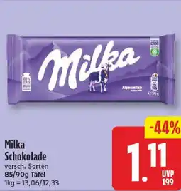 nah & gut Milka Schokolade Angebot