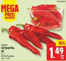 nah & gut Spitzpaprika, rot Angebot