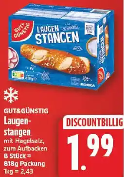 nah & gut GUT&GÜNSTIG Laugenstangen Angebot