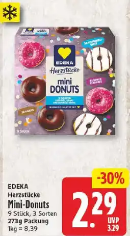nah & gut EDEKA Herzstücke Mini-Donuts Angebot