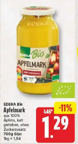 nah & gut EDEKA Bio Apfelmark Angebot
