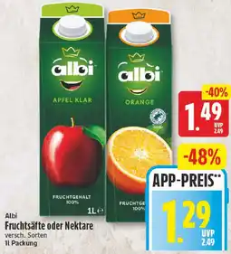 nah & gut Albi Fruchtsäfte oder Nektare Angebot