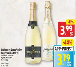 nah & gut Freixenet Carta oder Legero alkoholfrei Angebot