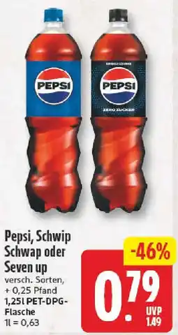 nah & gut Pepsi, Schwip Schwap oder Seven up Angebot