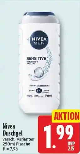 nah & gut Nivea Duschgel Angebot