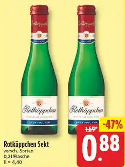 nah & gut Rotkäppchen Sekt Angebot